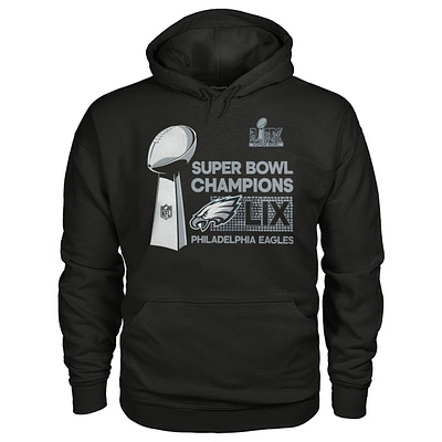 Philadelphia Eagles Super Bowl Champions Hoodie design illustration t shirt design