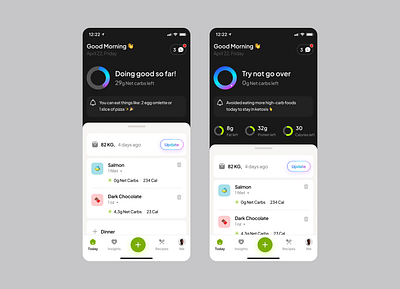 Fitness App Design Concept app design fitness app health app mobile app mobile app ui mvp react native