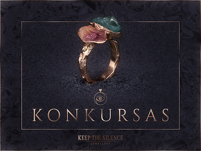 Magical Ring Contest Banner III banner brand contest delicious gold jeweler jewellery jewelry luxurious luxury luxury brand magic ring surreal