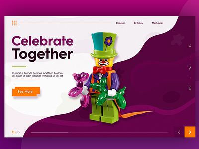 Lego Addicted design ui ux web website