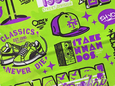 Nnamdi Branding branding character graffiti illustration logo music rapper street vector