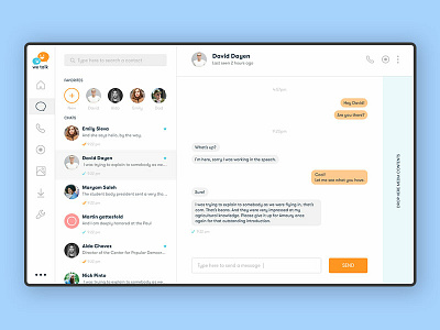 Direct Message chat contact design direct message files friends instant instant message interface message ui ux web webdesign website