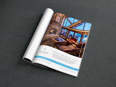 2019 Western Home Journal print work indesign lodging magazine magazine ad park city print print ads utah vacation rental