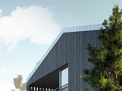 Architecture cg art cgi forest rendering visualization