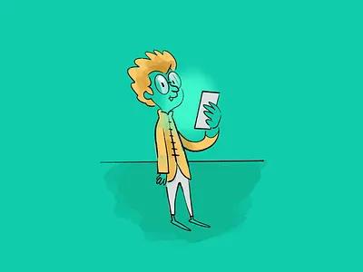 Phone lookin’ 1 glued looking phone