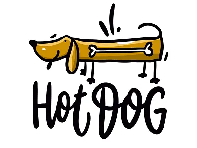 Dog Illustration animal design dog icon illustration lettering logo pet sketch type vector