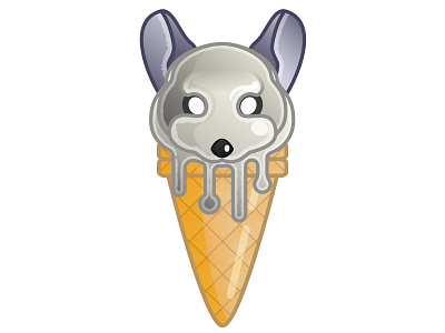 Chinchilla animals caviormorpha chinchilla design illustration vector
