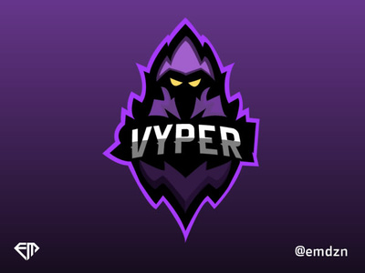 VYPER MASCOT LOGO by design esports team logo fortnite fortnite logo ghost illustration logo logo esports marca mascot design mascot logo twitch logo vector vyper