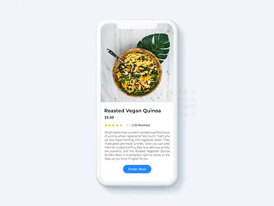 Food details app screen app app design concept design inspiration interface ios minimal design mobile app modern process prototype ui ui design ui interface ui trends ui ux design user experience user interface ux ux design