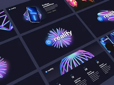 Blockchain Branding Exploration 3d blockchain branding crypto holographic logo nft nfts token