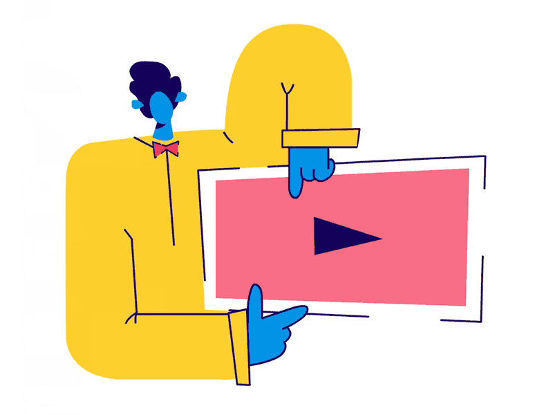 Yellow Pal 2d 2d animation 2d art adobe after affects after effects animation studio design editorial gif motion motion animation motion authors motion design motion graphics vector