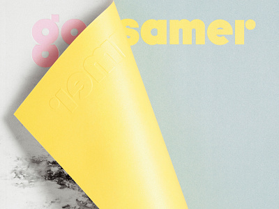 Gossamer Vol. 2 "Paradise" editorial design layout magazine typography