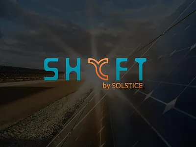 SHYFT by Solstice Logo Design adobe illustrator cc creativity design elegant energy graphic design illustration illustrator logo logo design shyft shyft by solstice solar solar energy solar panel solar power tayyab tanveer ui ux web