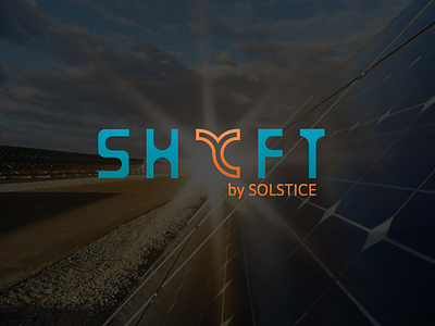 SHYFT by Solstice Logo Design adobe illustrator cc creativity design elegant energy graphic design illustration illustrator logo logo design shyft shyft by solstice solar solar energy solar panel solar power tayyab tanveer ui ux web