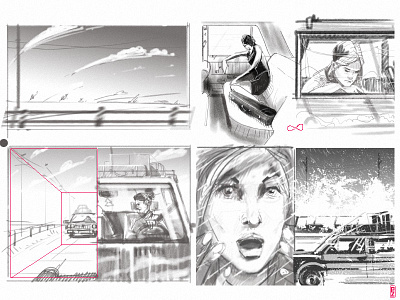 Some rough storyboard for today drawing movie sketch sketching storyboard storyboarding