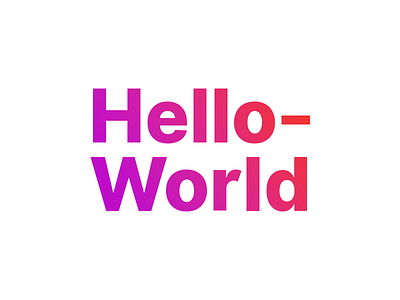 Hello World hello hello world sketch world