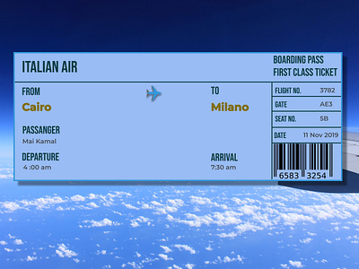 #024 Boarding Pass boarding pass boardingpass daily 100 challenge dailyui design ui ui ux ui ux design ui 100 ui 100day ux ux ui ux design