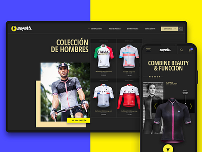 Safetti website bycicle interface design ui ui design website