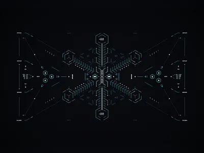 Gotham EX cyberpunk design fui graphic sci fi screen ui