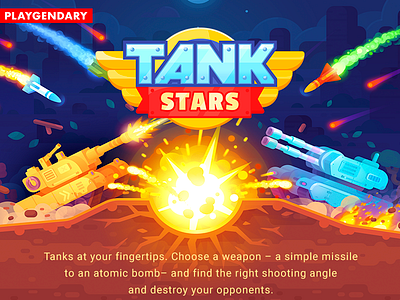 Tank Stars game game art