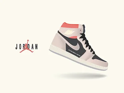 Jordan 1 air design illustration jordan nike shoes sneaker