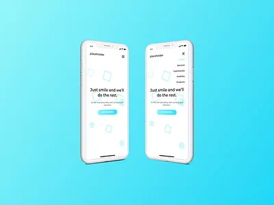 DailyUI #003 Landing Page dailyui landing page mobile ui