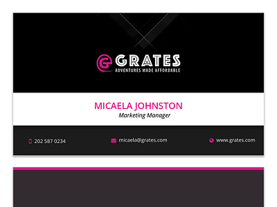 Grates branding business card design design logo typography ui ux