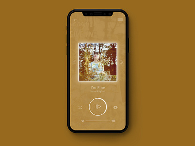 Daily UI #009: Music App album app app concept concept design daily challange daily ui dailyui challenge design music music player music player ui retro ui visual design