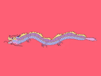 Chinese new year 02 2d animation animation character china chinese new year dragon illustration motion design odd bleat
