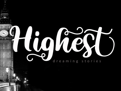 Highest Script Style cool font font design fresh script handwritten font modern modern script natural font opentype script script font script fonts style