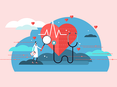 Hiring Healthcare Illustration blog blog graphic header image healthcare hiring illustration website