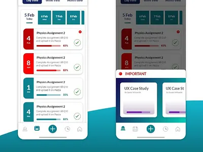 To-do task Scheduler mobile app design app design branding concept design design interaction design ui ux