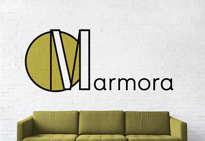 Marmora Logo branding design logo typography