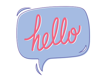 Hello Dribbble! design first shot hello hello dribbble new type typography vector