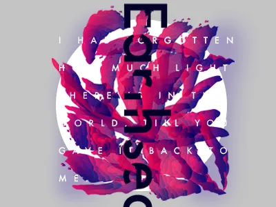 Conceptual poster for A Wizard of Earthsea design poster visual visual design