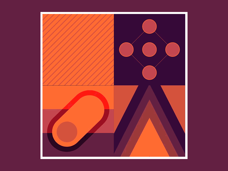 Patterns in motion animation color palette motion motion beast pattern