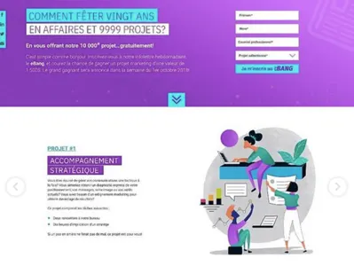 Campagne Vingt Ans adobexd illustration illustrator ilustrador page design
