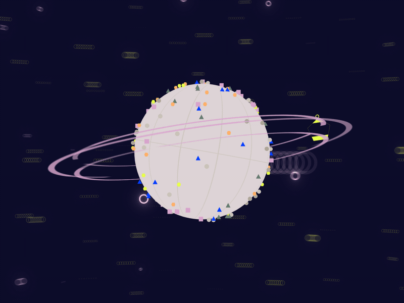 Spinning globe in space 2d 3d after affects animation camera cinema 4d