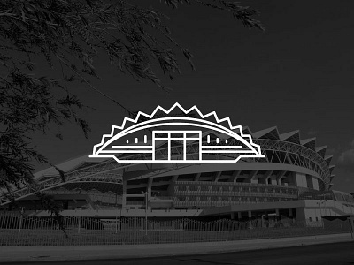 Estadio Nacional Icon brand branding costa rica icon logo stadium