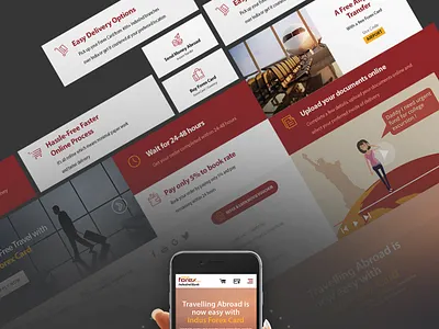 UI UX Case Study illistration landing page re branding redesign responsive ui uiux website