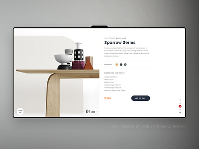 Table_store brand ecommerce furniture home homepage landing landing page loft main shop shopify shopify store store table ui ux ux design webdesign