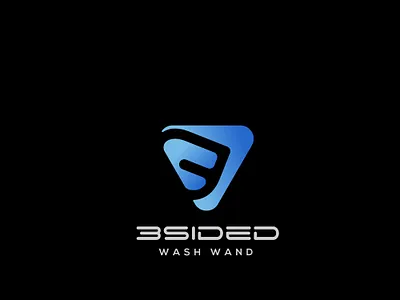 3 Sided icon logo vector