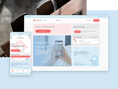 Mobile app | Cleaning company Urban You animation app brand branding cleaning company design icon mobile app ui ux web