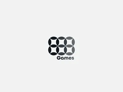 888 Games - vers. A 888 branding gamble games geometric design icon logo lucky number number 888 online booking online casino typography