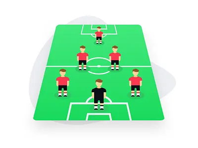 Illustration - Sports App app branding cosmicode creative design digital football graphics icon illustration layout logo product sketch soccer sports studio ui ux vector