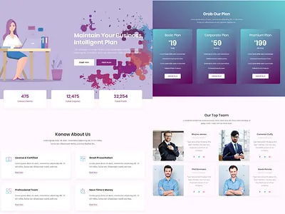 Creative Idea Website Design animation app branding branding design creative creative agency creative app creative website design design dribbble best shot illustration landing page landing page design photoshop typography ui web website design wordpress wordpress design