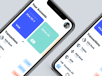 Banking UI app finance finance app fintech flat money sketch ui ux ui ux design ui 100 ui pack uipractice