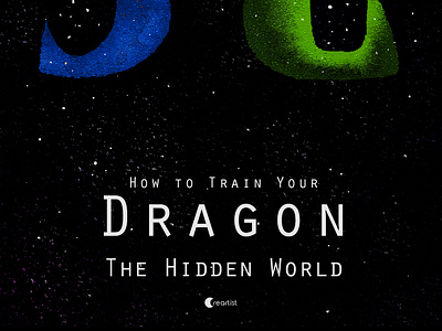 Poster of How to Train Your Dragon The Hidden World v1 artwork blue design digital digitalart dragon drawing eyes film green howtotrainyourdragon illu illustration illustrator movie movie art poster poster art posterspy thehiddenworld