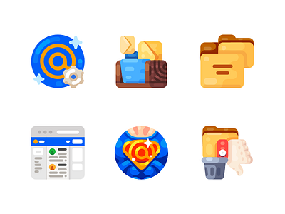 Medium-Sized Icons, part 11 icon illustration