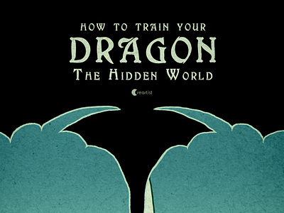 Poster of How to Train Your Dragon The Hidden World v2 artwork black design digital digitalart dragon drawing film fly illu illustration illustrator movie movie art poster poster art white